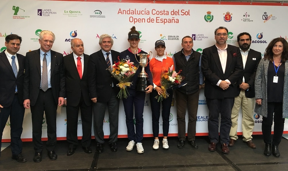 Anne Van Dam amplía su idilio español ganando el Andalucía Costa del Sol Open de España Femenino