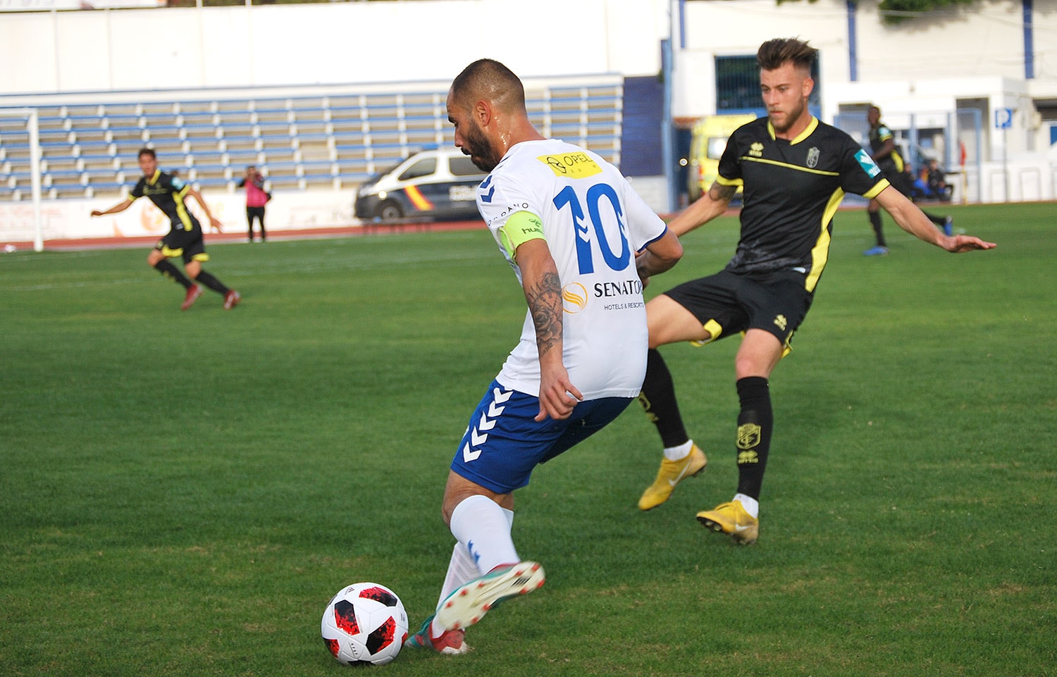 El Marbella FC encaja una inmerecida derrota ante el Recreativo Granada