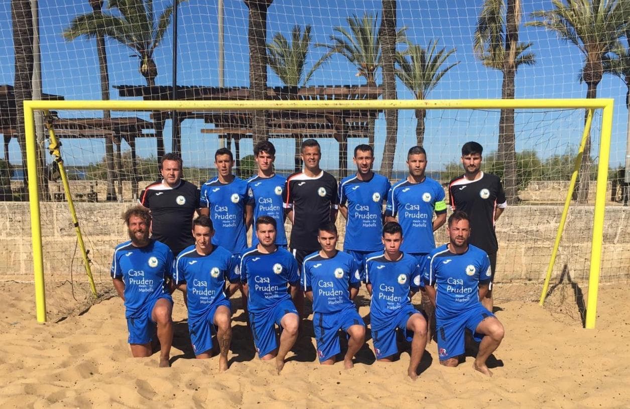 Buenas sensaciones del C.D. Fútbol Playa Marbella en su estreno liguero