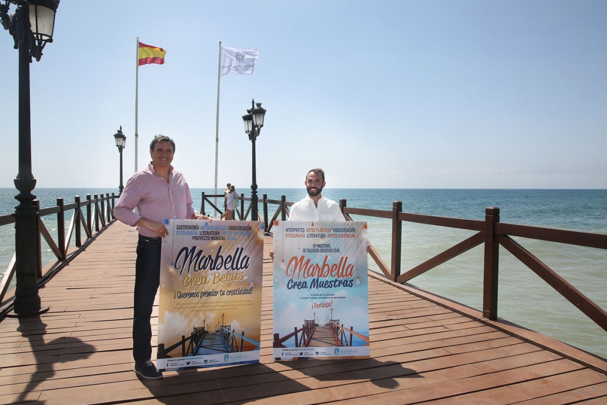 El Ayuntamiento pone en marcha la décima edición de Marbella Crea con la incorporación como novedad de un programa de becas de ayuda a la producción y promoción artística