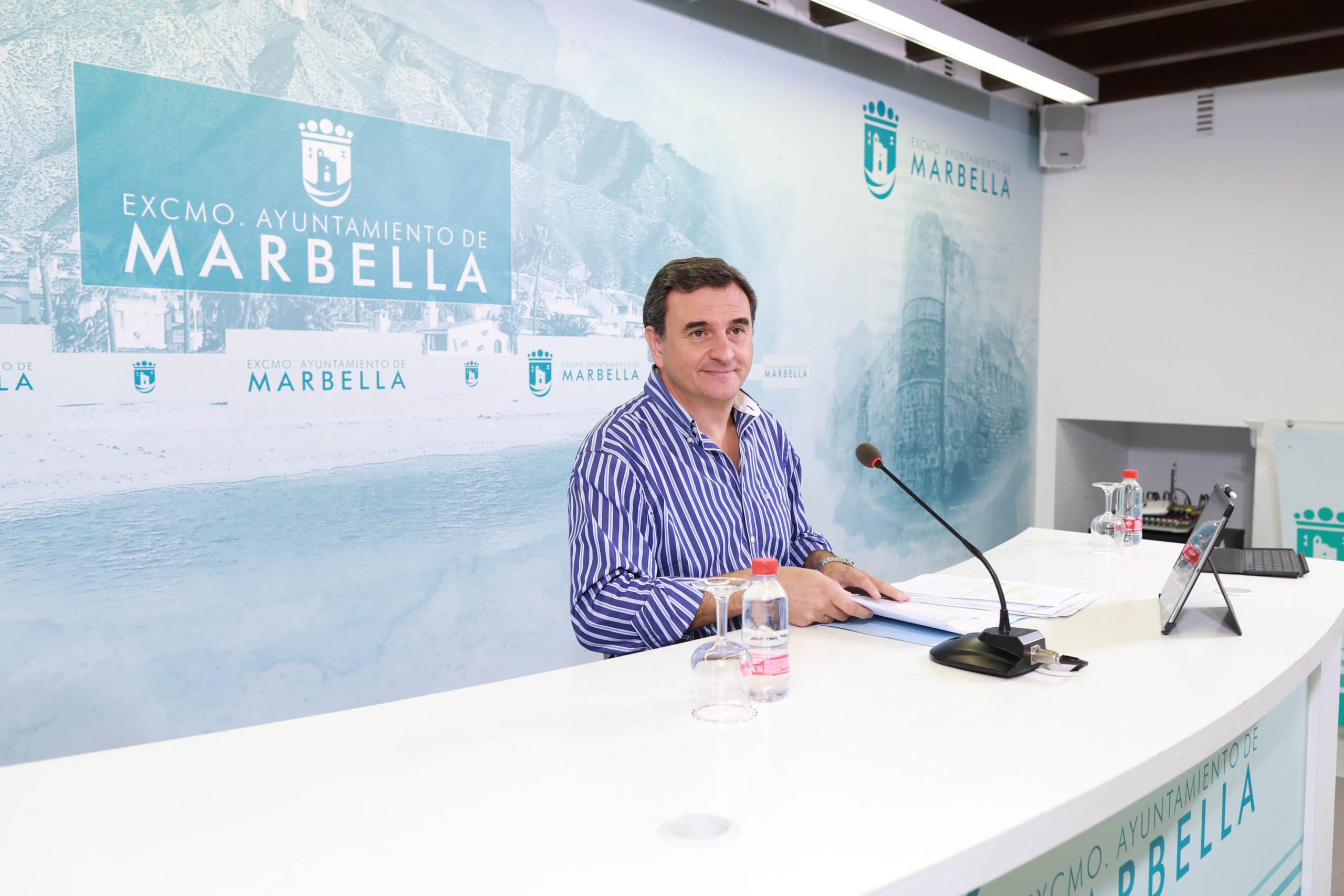 El Ayuntamiento avanza para lograr la titularidad del Helipuerto de Marbella