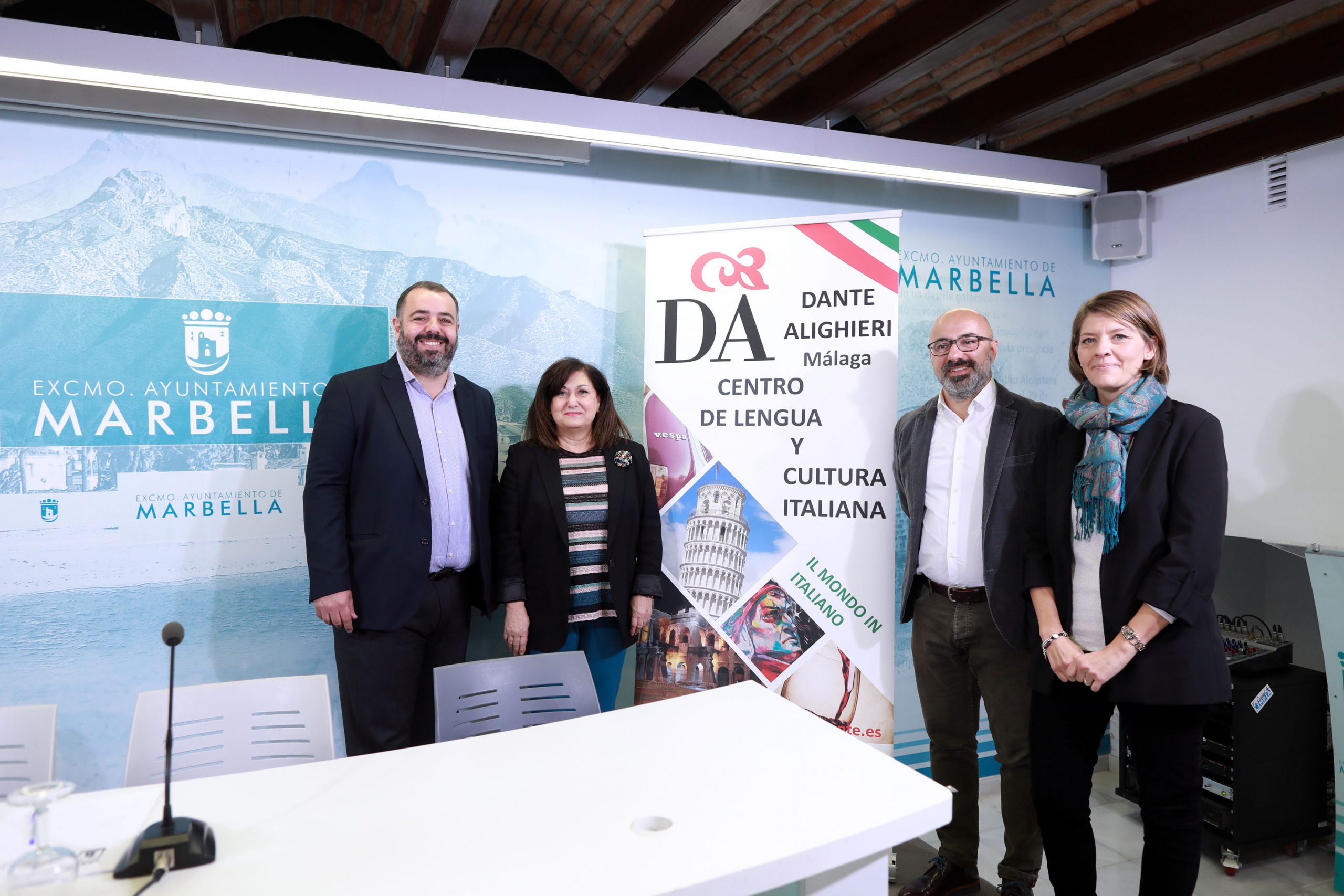 El Ayuntamiento inicia una colaboración con el Instituto Dante Alighieri