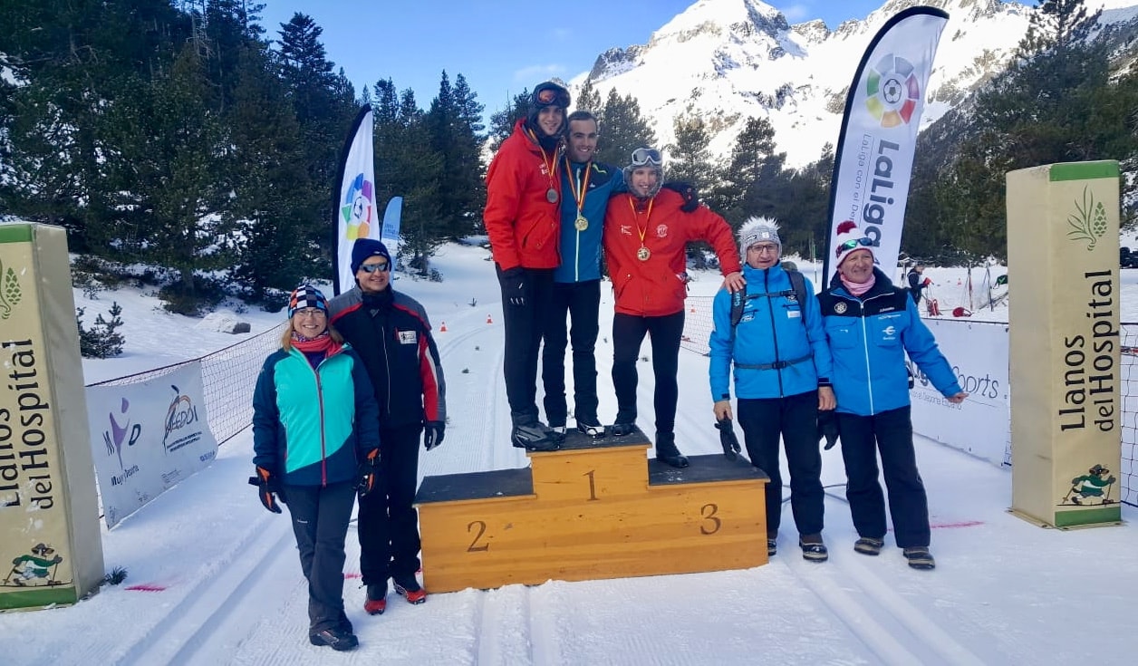 El marbellí Jorge Otalecu, de nuevo Campeón de España de Esquí Nórdico 