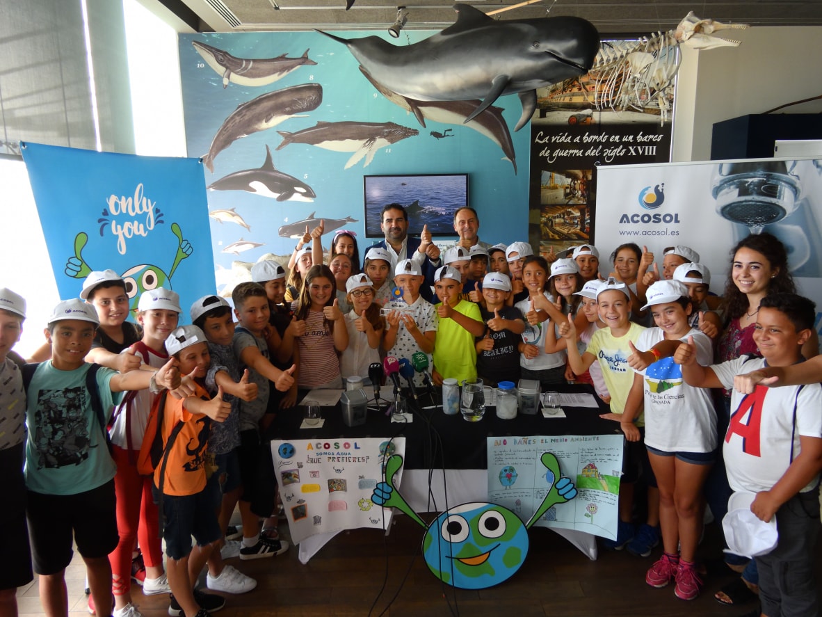 La campaña de sensibilización ambiental “Somos Agua” finaliza con la participación de 1.000 alumnos de Educación Primaria de la Costa del Sol
