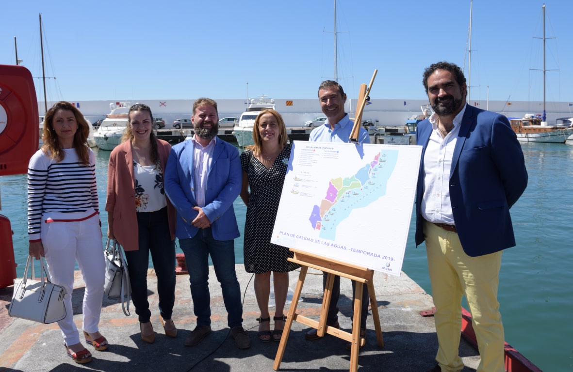Marbella se beneficia del servicio de embarcaciones para el control de calidad de las aguas en el litoral durante el verano