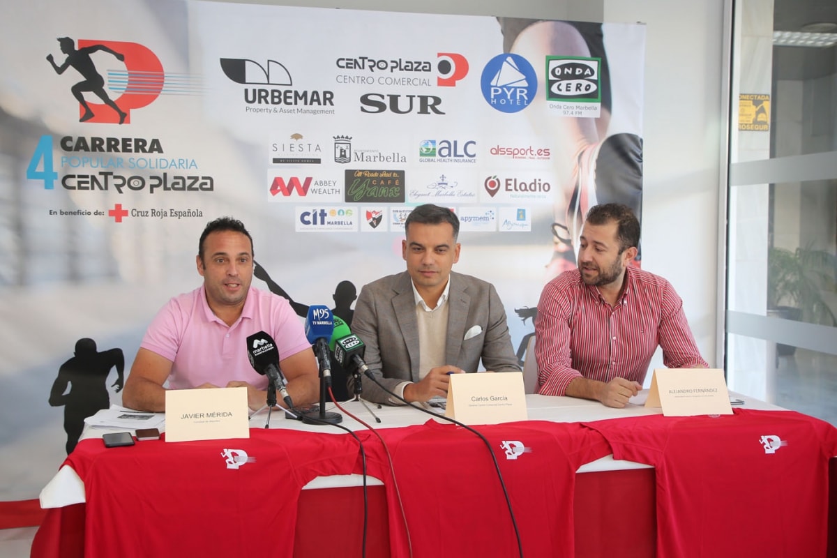 La IV Carrera Solidaria Centro Plaza a favor de Cruz Roja Marbella será este domingo 27 de enero y discurrirá por Puerto Banús y Nueva Andalucía con cuatro recorridos