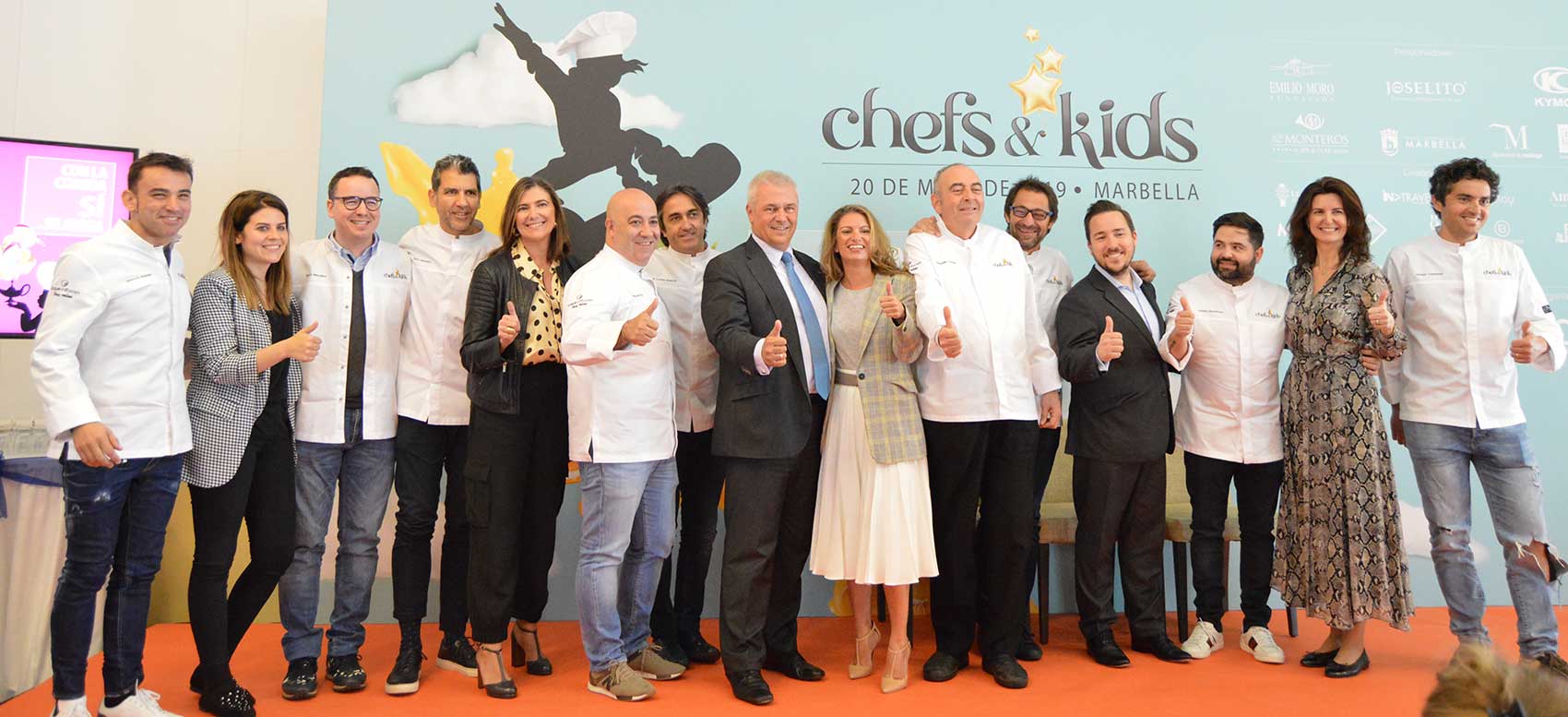 La segunda edición de Chefs&Kids se celebrará en el Hotel Los Monteros con 27 chefs con Estrellas Michelin