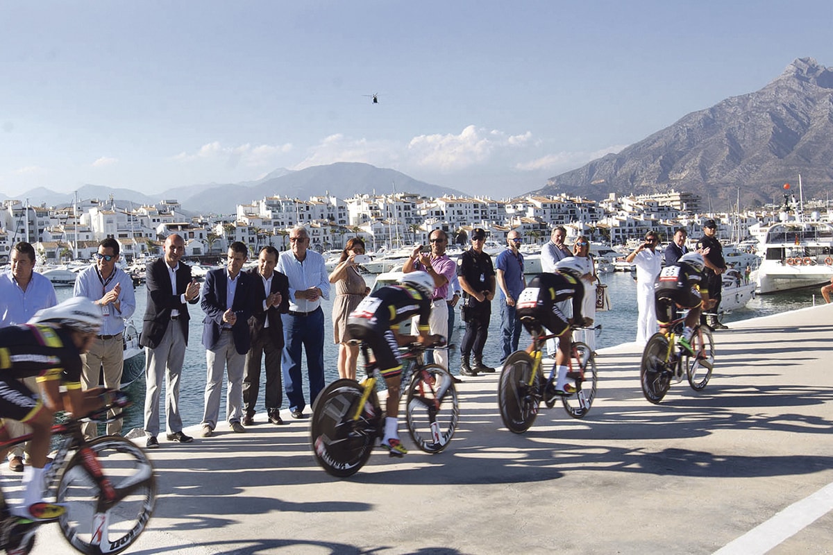 Marbella acoge el día 26 de agosto la salida de la segunda etapa de la Vuelta Ciclista a España