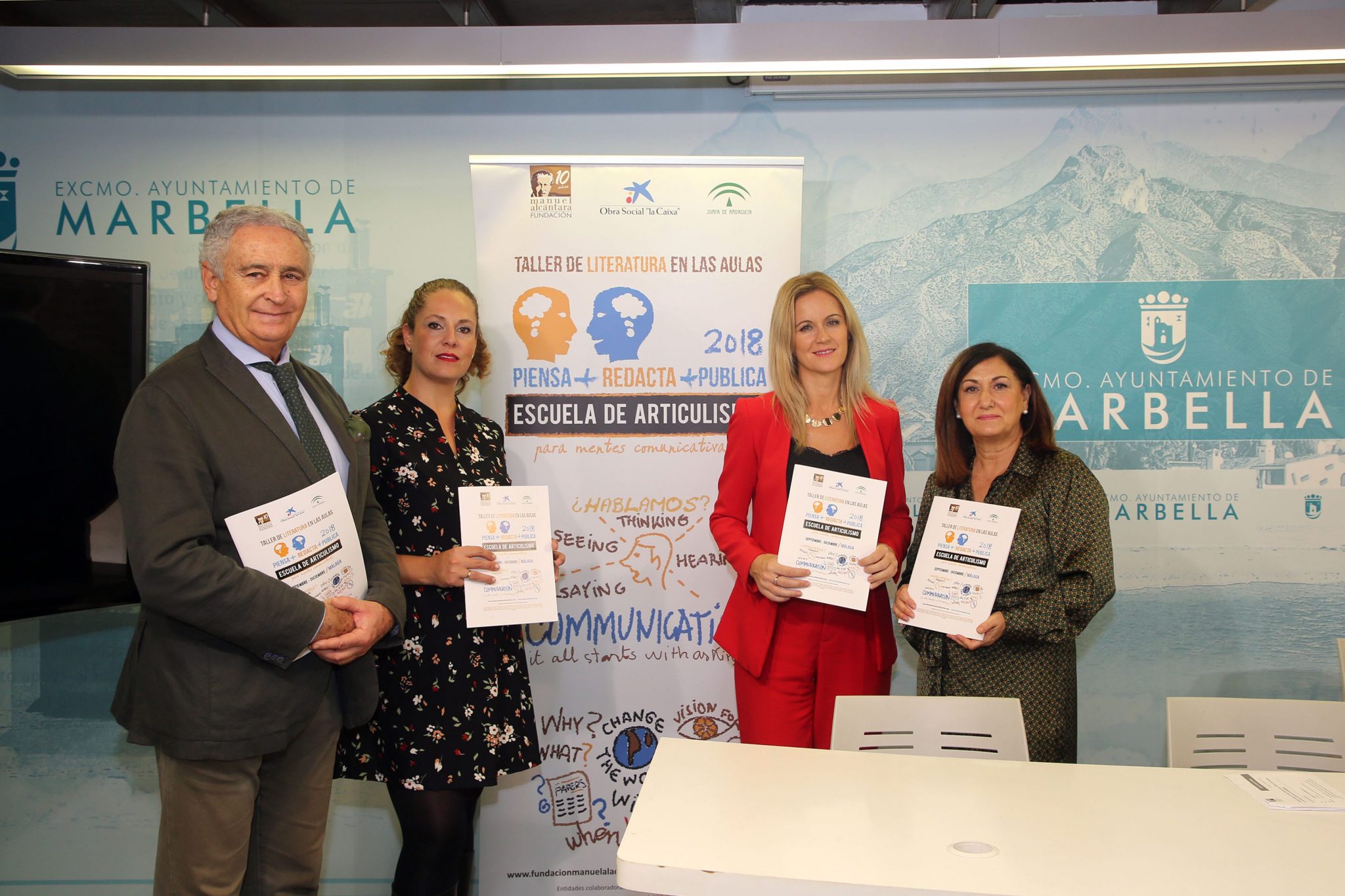 Marbella acoge la tercera edición de los ‘Talleres de Literatura en las aulas’