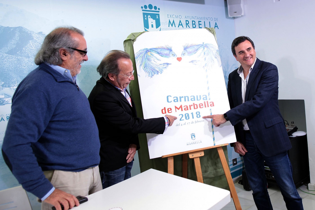 El dibujante y pintor Agustín Casado será este año el pregonero del Carnaval de Marbella, que se celebrará del 4 al 17 de febrero en la ciudad