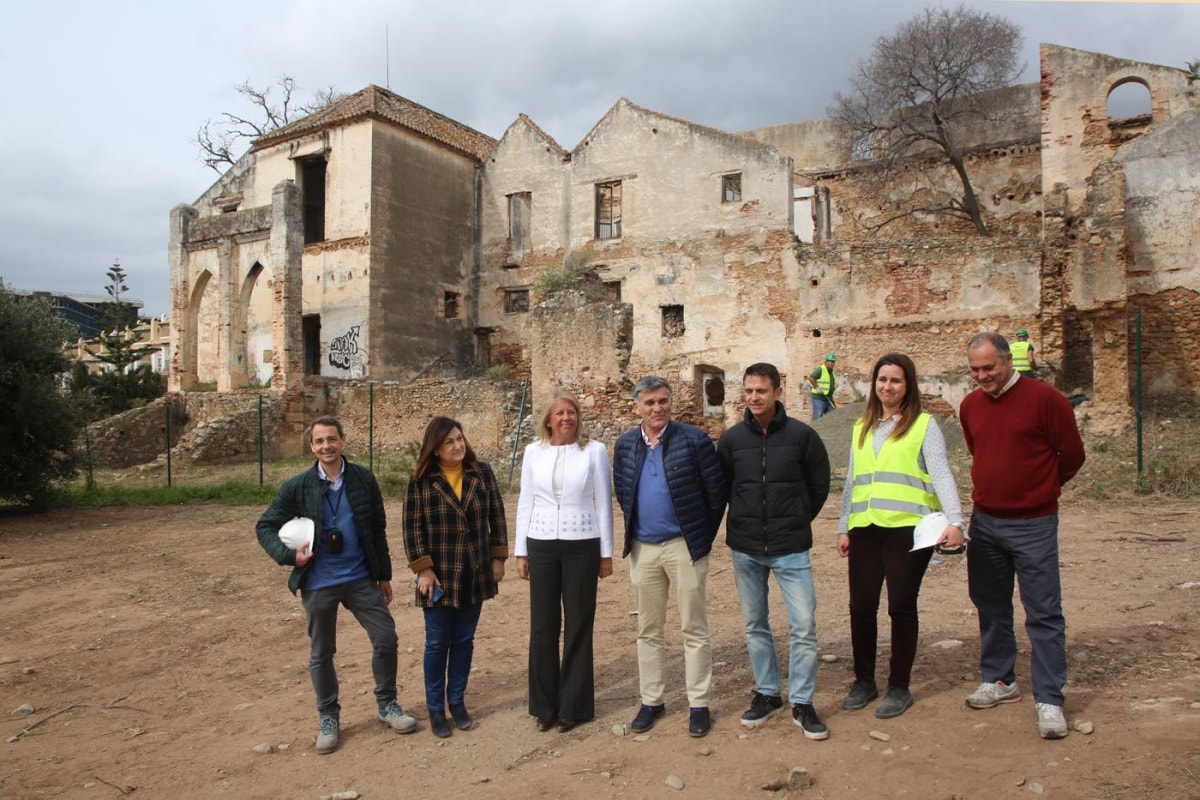 El Ayuntamiento acomete trabajos previos al proyecto de rehabilitación del Trapiche del Prado y de construcción de la residencia de mayores