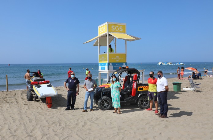 El equipo de seguridad de las playas ha respondido a más de 30.000 incidencias en lo que va de verano.